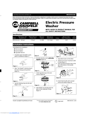 Campbell Hausfeld PW167612AV Parts And Assembly Manual