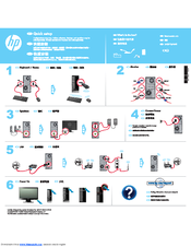 HP Pavilion Slimline s5-1100 Setup Poster