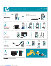 HP Pavilion g3500 - Desktop PC Setup Poster