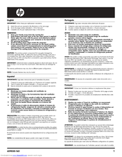 HP Pavilion E h9-1100 Manual