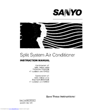 Sanyo C4822 Instruction Manual