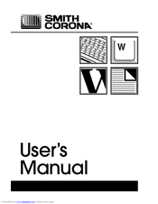 Smith Corona Spellmate 700 User Manual