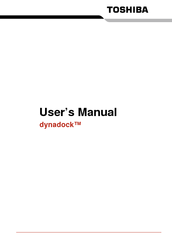 Toshiba dynadock User Manual