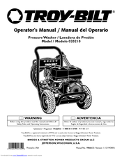 Troy-Bilt 20210 Operator's Manual