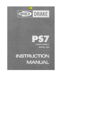 DRAKE PS7 1502 Instruction Manual