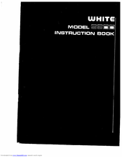 White 5500 white Instruction Book