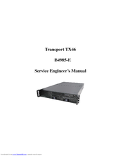 TYAN Transport TX46 B4985-E Service Manual