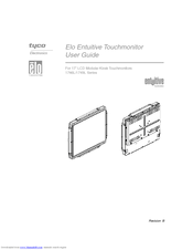 Elo TouchSystems Entuitive 1746L Series User Manual