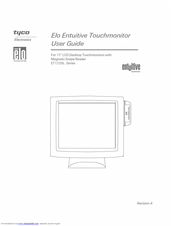 Elo Touchsystems Entuitive ET1725L Series User Manual