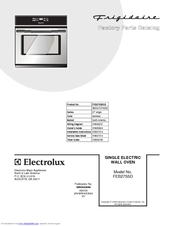 Frigidaire FEB27S5D Factory Parts Catalog