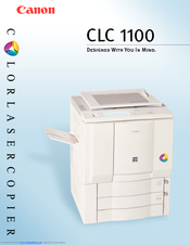 Canon CLC 1100 Brochure & Specs