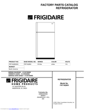 Frigidaire FRT18QRH Factory Parts Catalog