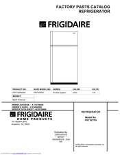 Frigidaire FRT18TPH Factory Parts Catalog