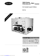 Carrier PRO-DIALOG Plus 30GK Series Installation, Operation & Maintenance Instructions Manual