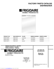 Frigidaire FDB737GFT1 Factory Parts Catalog
