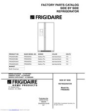 Frigidaire FRS26ZSG Factory Parts Catalog