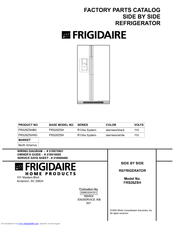 Frigidaire FRS26ZSH Factory Parts Catalog