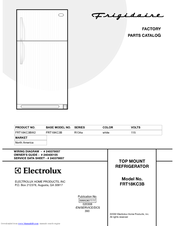 Frigidaire FRT18KC3B Factory Parts Catalog