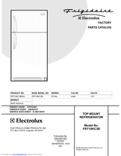 Frigidaire FRT18KC3B Factory Parts Catalog