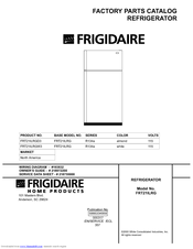 Frigidaire FRT21ILRGD3 Factory Parts Catalog