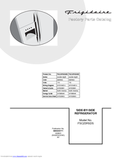 Frigidaire FSC23R5DS Parts Catalog