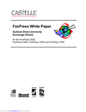 Castelle FaxPress Manual