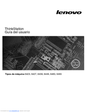 Lenovo ThinkStation 6449 Guía Del Usuario