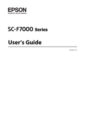 Epson SureColor SC-F7000 User Manual