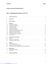 Duerkopp Adler 577-1111 Operating Instructions Manual