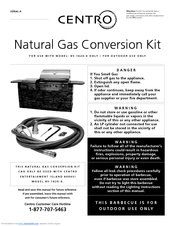 Centro Natural Gas Conversion Kit Manual