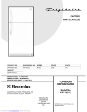 Frigidaire FRT18G7C Factory Parts Catalog