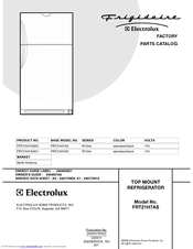 Frigidaire FRT21H7ASK0 Factory Parts Catalog