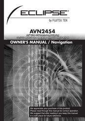 Eclipse AVN2454 Owner's Manual