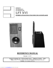 Eminent LFT XVI Reference Manual