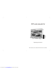 Eonon 9'' TFT LCD COLOR MONITOR Operating Instructions Manual
