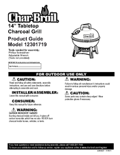 Char-Broil 12301719 Product Manual