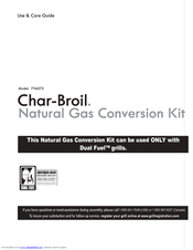 Char-Broil 7116572 Use And Care Manual