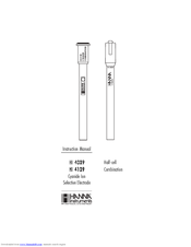 Hanna Instruments HI 4109 Instruction Manual
