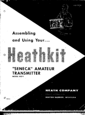Heathkit Seneca VHF-1 Operation Manual