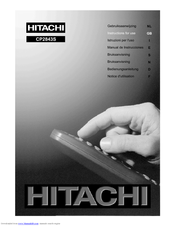 Hitachi CP2843S Instruction Manual