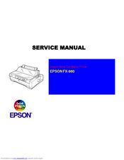 Epson FX-980 - Impact Printer Service Manual