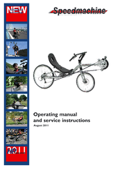 HP Velotechnik Speedmachine Operating Instructions And Service Manual