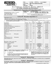 Lincoln Electric 2100 Datasheet