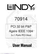 Lindy 70914 User Manual