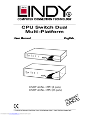 Lindy 32353 User Manual