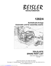 Beisler 1282/4 Spare Parts