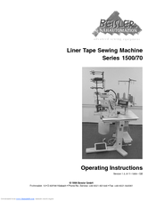 Beisler 1500/70 Series Operating Instructions Manual