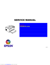 Epson EPL-5700 Service Manual