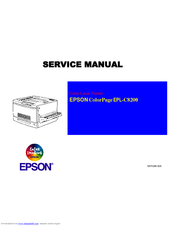 Epson ColorPage EPL-C8200 Service Manual