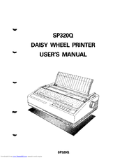 Fujitsu SP320Q User Manual